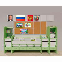 Уголок патриотического воспитания для дошкольников "Россия" Максимальный - «globural.ru» - Саранск
