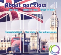 Стенд "About our class" - «globural.ru» - Саранск