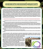 Стенд "Основы военной службы" - «globural.ru» - Саранск