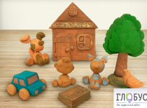 Набор глиняных фигурок для работы психолога № 2 - «globural.ru» - Саранск