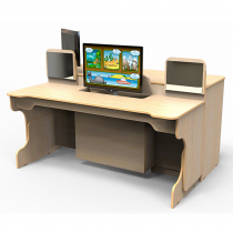 Профессиональный мультимедийный интерактивный развивающий логопедический стол Logo - «globural.ru» - Саранск