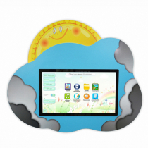 Профессиональный сенсорный настенный игровой комплекс "Говорящее облачко" - «globural.ru» - Саранск