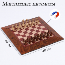 Шахматы магнитные доска и фигуры из пластика - «globural.ru» - Саранск