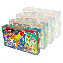 Магнитный конструктор Строитель. Базовый 30 деталей + колесная база. Комплект на группу - «globural.ru» - Саранск