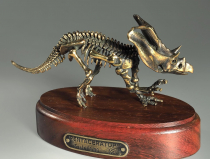Модель скелета динозавра Pentaceratops - «globural.ru» - Саранск