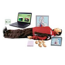 "Максим III-01"  тренажер сердечно-легочной и мозговой реанимации c обучающей компьютерной анимационной программой - «globural.ru» - Саранск