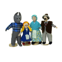 Набор шагающих кукол к сказке "Красная Шапочка" - «globural.ru» - Саранск