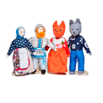 Набор шагающих кукол к сказке "Волк и лиса" - «globural.ru» - Саранск