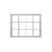 Стеллаж 12 секций белый - «globural.ru» - Саранск