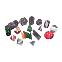 Набор прозрачных геометрических тел с сечениями (разборный) - «globural.ru» - Саранск