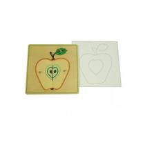 Части яблока с контуром - «globural.ru» - Саранск