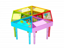 Творческая лаборатория. Стол для детей. Комплектация оптима. - «globural.ru» - Саранск