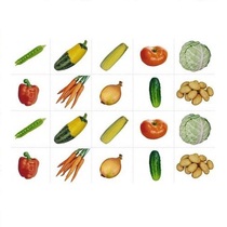 Комплект карточек. Серия наглядных пособий "Запоминай, играй, считай". Овощи. - «globural.ru» - Саранск