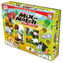 Магнитный конструктор "Смешай и собери". Животные фермы. Стартовый набор - «globural.ru» - Саранск