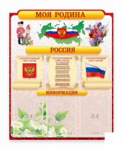 Стенд "Наша родина Россия" - «globural.ru» - Саранск