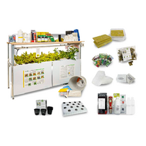 Комплект конструктор "Гидропонная установка 2 способа выращивания" 1400•600•1000мм - «globural.ru» - Саранск