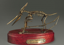 Модель скелета птерозавра Pteranodon - «globural.ru» - Саранск