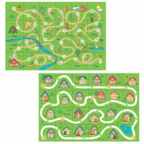 Тематическое поле-маршрутизатор «Домики/Сказка» для мини-робота Bee-Bot - «globural.ru» - Саранск