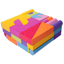 Конструктор мягкий 48 блоков ( вариант 3) - «globural.ru» - Саранск