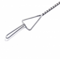 Зонд постановочный Клювик длинный на витой ручке с колечком - «globural.ru» - Саранск