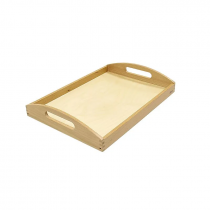 Средний поднос с фигурной ручкой. - «globural.ru» - Саранск