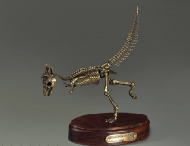 Модель скелета динозавра Pachycephalosaurus - «globural.ru» - Саранск