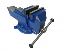 Тиски слесарные ручные с наковальней (160*160), поворотные - «globural.ru» - Саранск