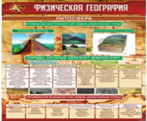 Стенд "Физическая география. Литосфера" (вариант 1) - «globural.ru» - Саранск