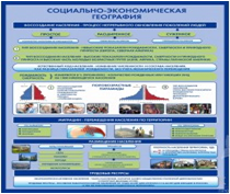 Стенд "Социально-экономическая география. Воссоздание населения" - «globural.ru» - Саранск