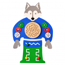 Бизиборд «Волчок- Серый Бочок» - «globural.ru» - Саранск