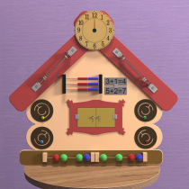 Бизиборд "Теремок" - «globural.ru» - Саранск