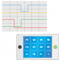 Тематическое поле-маршрутизатор «Цветные линии» / «Телефон» для мини-робота Bee-Bot - «globural.ru» - Саранск