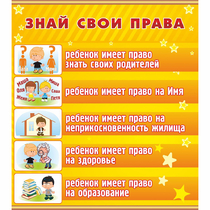 Стенд "Знай свои права" - «globural.ru» - Саранск