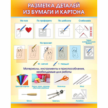 Стенд "Разметка деталей из бумаги и картона" - «globural.ru» - Саранск
