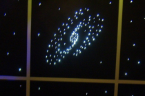 Потолок "Звездное небо с анимационным фибероптическим эффектом галактика" - «globural.ru» - Саранск