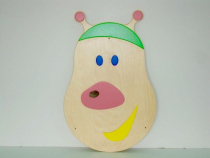 Тактильная панель "Голова гусеницы" - «globural.ru» - Саранск