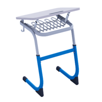 Парта одноместная регулируемая по высоте с углом наклона столешницы - «globural.ru» - Саранск