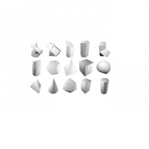 Комплект гипсовых моделей геометрических тел  - «globural.ru» - Саранск