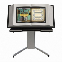 Мультимедийная интерактивная книга на подъемном устройстве 27" - «globural.ru» - Саранск