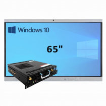 Интерактивная панель 65" (встроенный ПК Win10, Intel i5) - «globural.ru» - Саранск