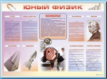 Стенд-уголок "Юный физик" - «globural.ru» - Саранск