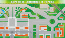 Доска магнитно-маркерная панорамная "Дорожное движение в городе" - «globural.ru» - Саранск