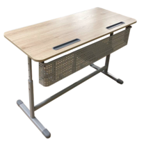 Стол ученический двухместный "Киташка -2" с регулировкой наклона столешницы - «globural.ru» - Саранск