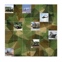 Коврик для логобота Пчелка "Военная техника" - «globural.ru» - Саранск