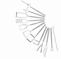 Комплект "Постановочные зонды" медицинская сталь (12 штук) - «globural.ru» - Саранск