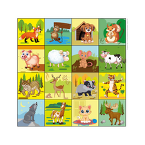 Коврик для логобота Пчелка "Животные" - «globural.ru» - Саранск