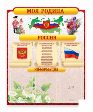 Стенд "Наша родина Россия" - «globural.ru» - Саранск