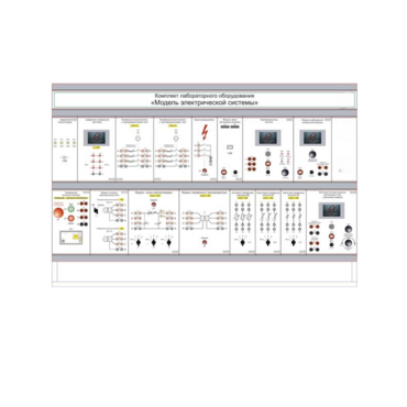 Комплект лабораторного оборудования «Модель электрической системы» - «globural.ru» - Саранск
