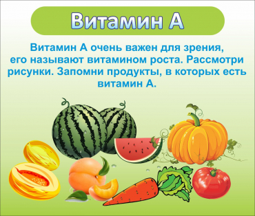 Стенд "Витамин А" - «globural.ru» - Саранск