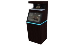 Голографическая 3D пирамида с сенсорным монитором "Классик" - «globural.ru» - Саранск